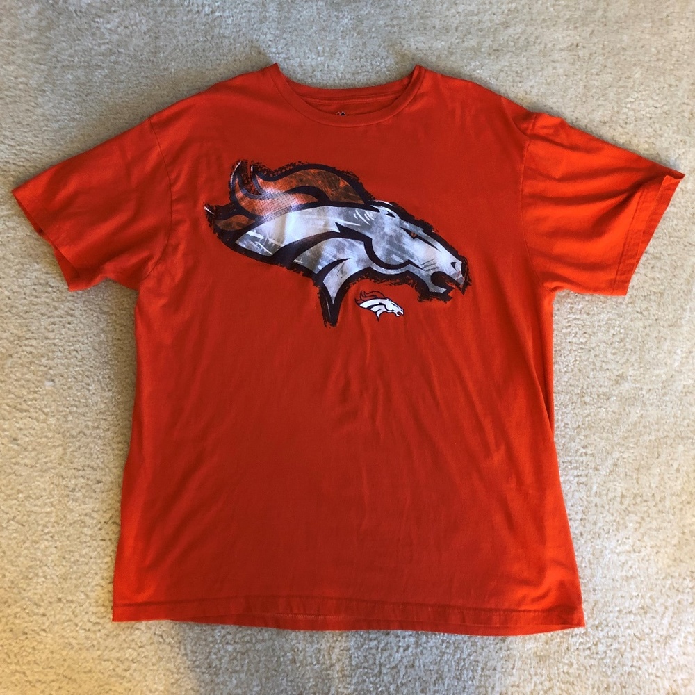 Majestic Triple Peak Men's Orange Shirt Size 2XL